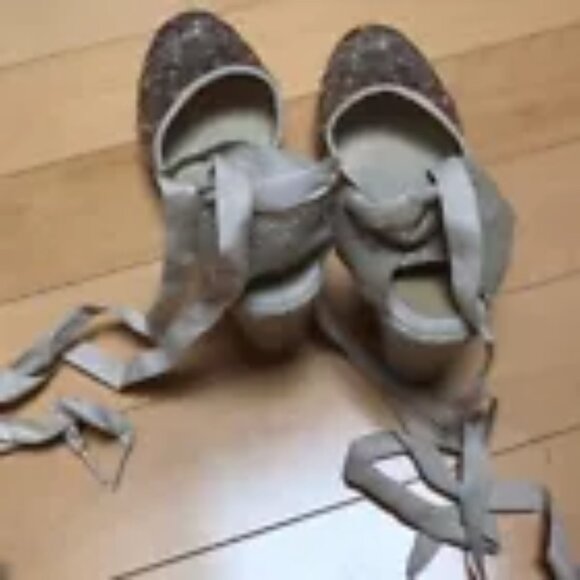 Circa Golden sequins espadrilles - Picture 8 of 8